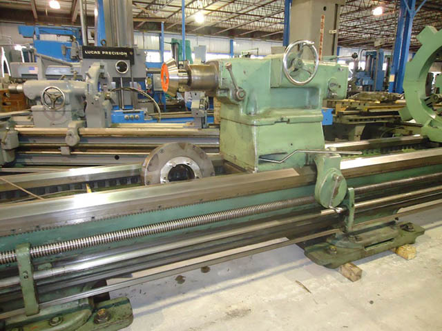 50" x 372"(31') MONARCH ... LATHE 4" SPINDLE HOLE